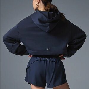 New with Tags: Alo Bae Hoody Medium Navy Size Medium